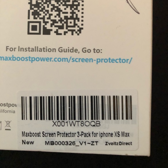 Maxboost Screen Protector for iPhone XS Max - Picture 8 of 8